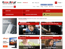 Tablet Screenshot of komp-net.pl